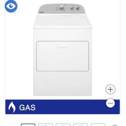 Whirlpool 7.0 cu. ft GAS Dryer with AutoDry Drying System