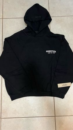 Essential hoodie (Black) size XS, S, M, L