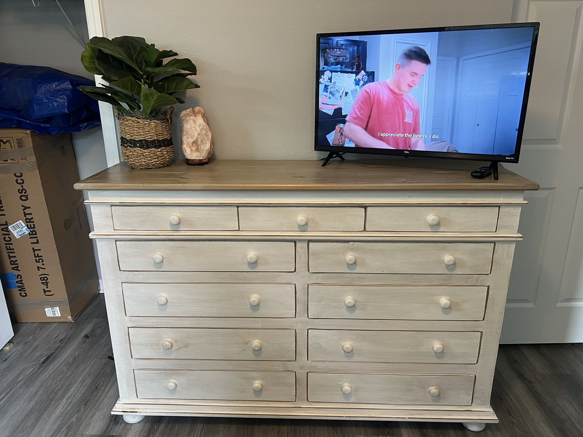Wooden Dresser - Made In Mexico