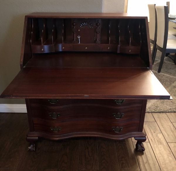 Maddox Tables Of Jamestown New York Antique Secretary Desk