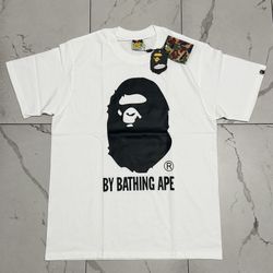 White And Black Bape T-Shirt