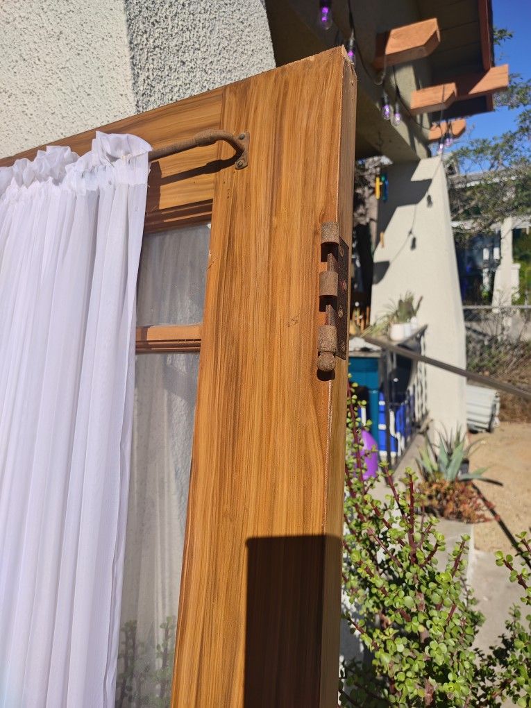 Salvaged Door From Historic Tulip House (S Pacific ST, Oceanside)