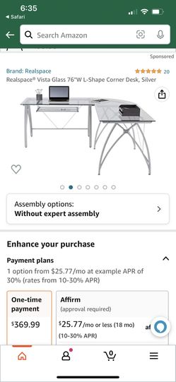 Vista L-shaped Desk