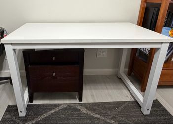 White Desk/Craft/Utility Table
