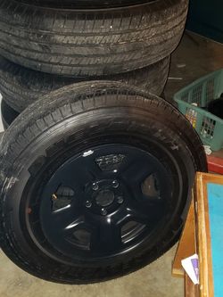 New Tires Set Of 5