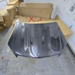Mercedes Benz W204 c300 Carbon Fiber Hood GT style 2008-2011