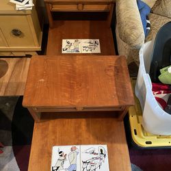 Two Mcm Lane Side Tables
