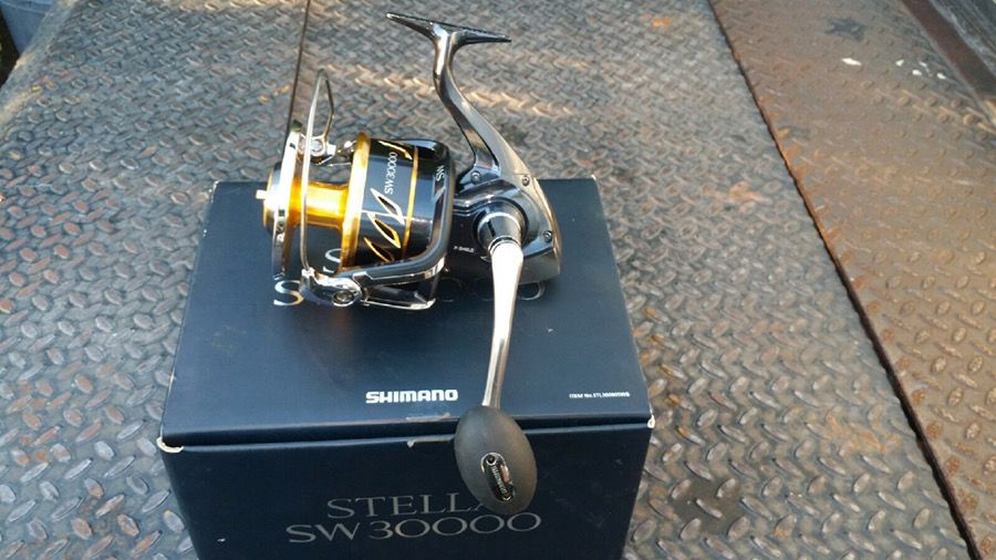 Shimano Stella 30,000 Stella 30K SW Spinning Reel Used With Box