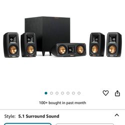 Klipsch Reference 5.1 Speakers With Wireless Sub