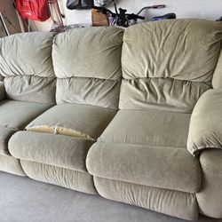 Sofa With Recliner 