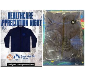 Los Angeles Dodgers Healthcare Appreciation Night SGA Size Medium