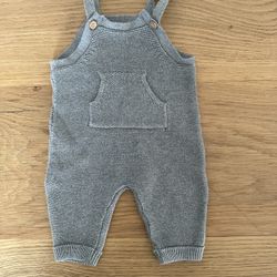 Little planet Grey Knit Overall 3 Months 