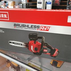 Craftsman V20* BRUSHLESS RP™ 12 in. Chainsaw Kit With 5.0 Ah Battery and Charger