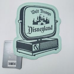 Disney Parks Walt Disney's Vintage TV Show Disneyland Oversized Coin Purse 100  Brand new. Original tags attached. Never used. Perfect and mint clean 