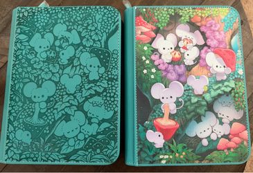 Four Pocket Teal Binder Featuring Maushold