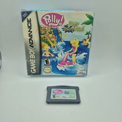 Polly Pocket! Super Splash Island GBA (Game and Box)