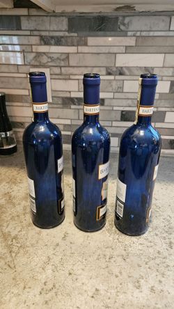 Colored Wine Bottles