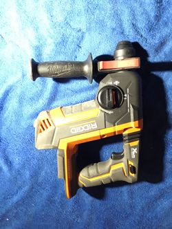 Ridgid 18V SDS Cordless Drill, works perfect! 💥💥💥 Only 100 mañana 👍🏽👍🏽⌛️