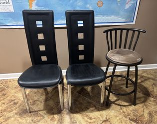 Three chairs