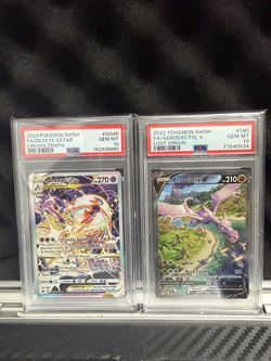 Aerodactyl v and deoxys vstar