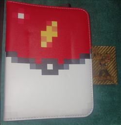 Pokémon Binder w/pk of 27 cards