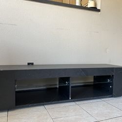 black tv stand