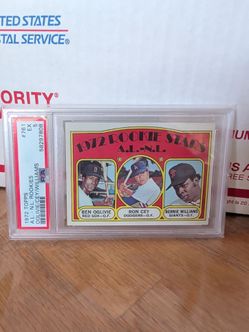 1972 Topps Rookie Stars #761 PSA 5 Oglivie/Cey/Williams + Bonus