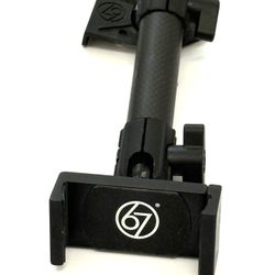 67 Designs Jeep Wrangler JL / Gladiator Driver and Passenger Mounts With Quad lock Wireless Charging