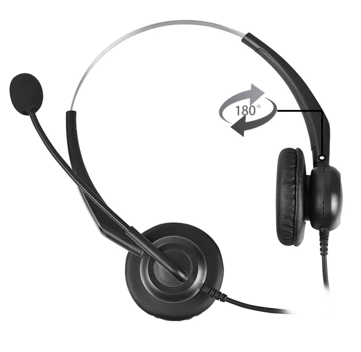 USB Wired Headphones For Work Or school 
