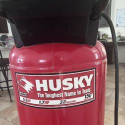 Air Compressor With Tools 