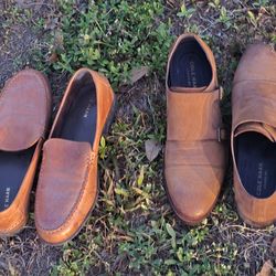 Two pairs of men's Cole Haan shoes- sz 11.