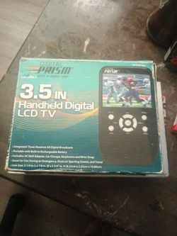 Digital Prism 3.5-Inch Handheld LCD TV
