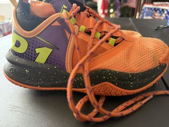 Kids' Orange and Purple Athletic Shoes