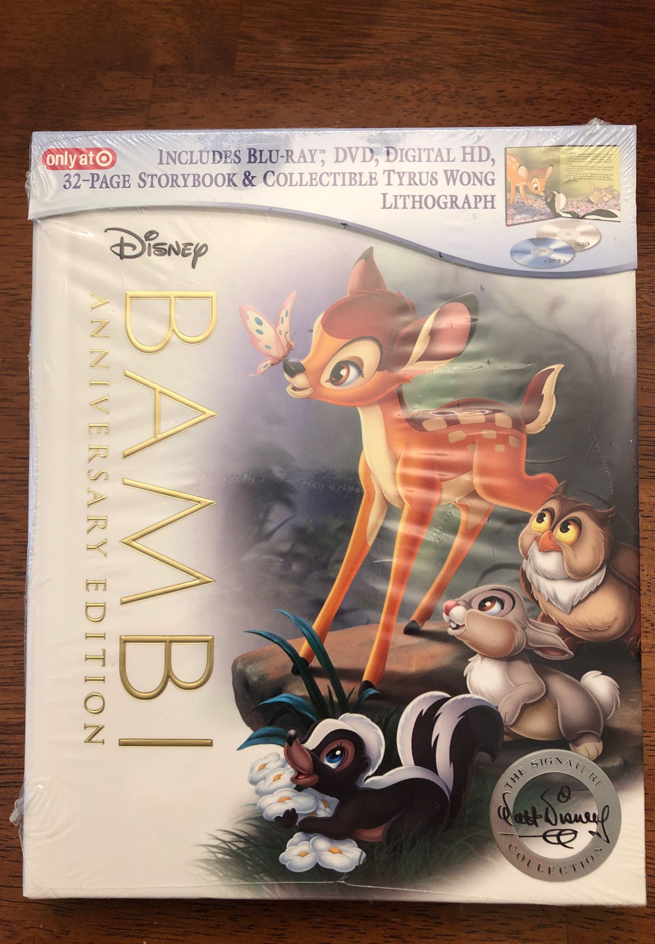 Blu-Ray Disney’s Bambi Limited Edition New