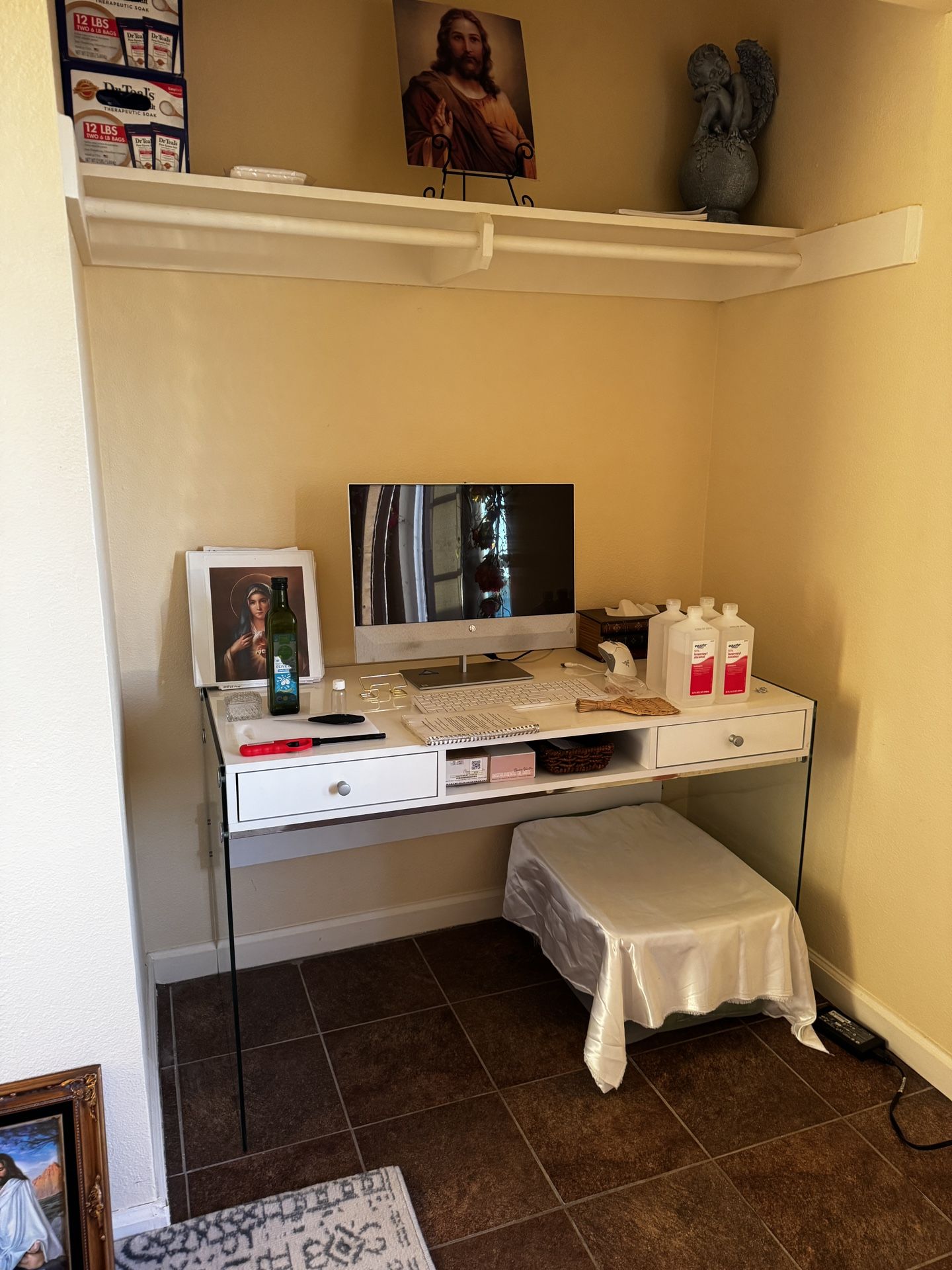 White Desk