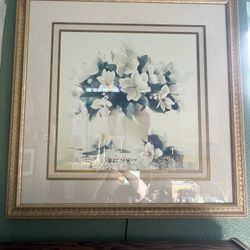 Framed Magnolia Picture
