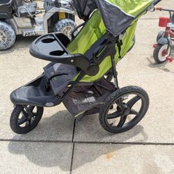 Baby Stroller 3-Wheel Jogger Toddler Babytrend Green 