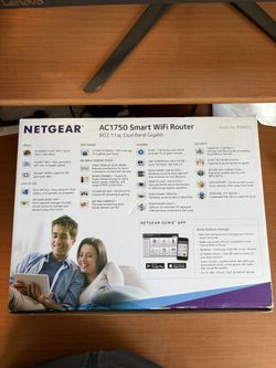 Netgear AC1750 Smart Wi - Fi Router Model R6400