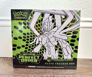 Pokémon Perfect Order Elite Trainer Box  Pokemon Center