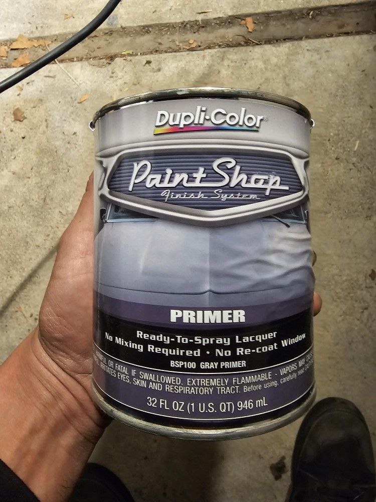 Dupli-color Paintshop Grey Primer, 8 Quarts