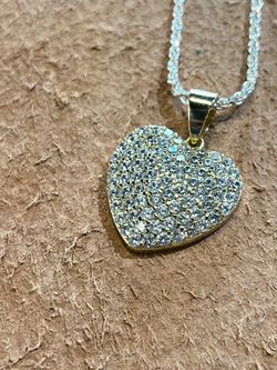 Heart pendant and chain