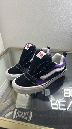 Vans Knu skool purple and black