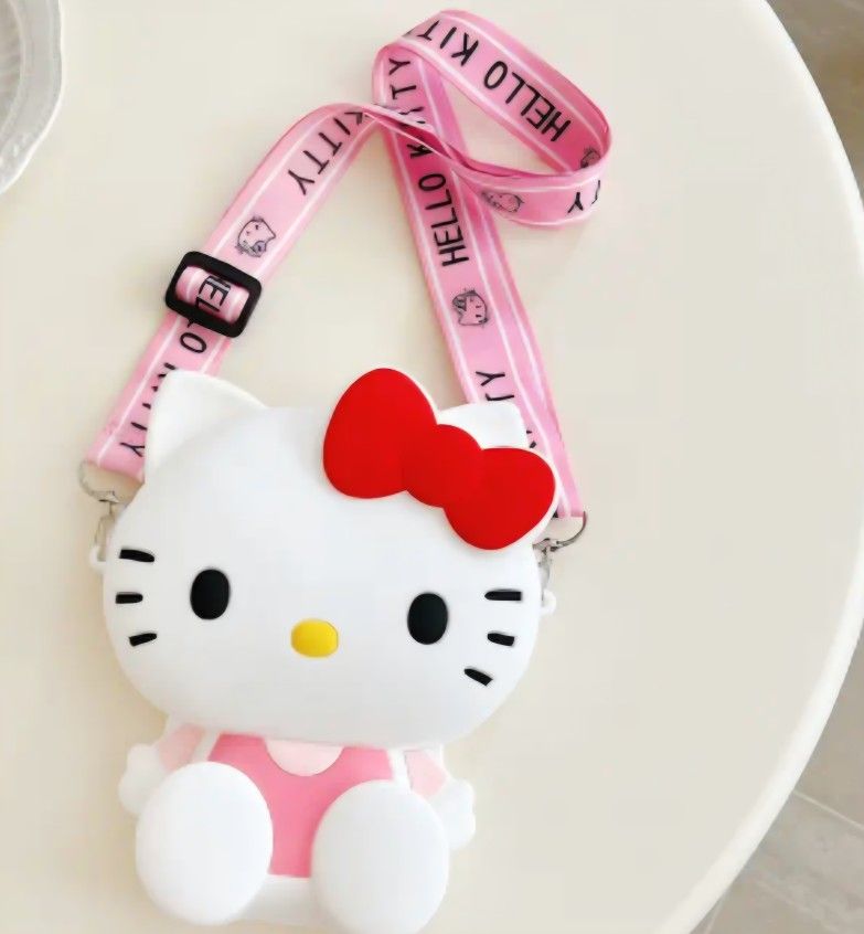 Hello Kitty Silicone Crossbody