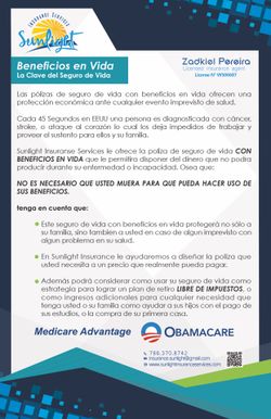 Life and health Salud y vida