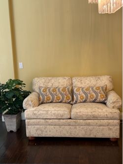 Floral Loveseat