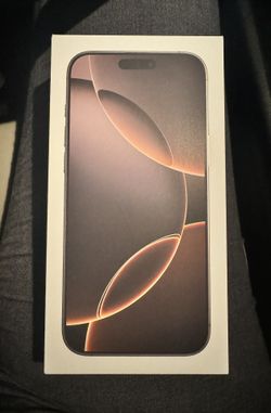 iPhone 16 Pro Max 256gb unlocked