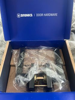 Brinks contemporary door, level passage, halland closet Tuscan brown brand new