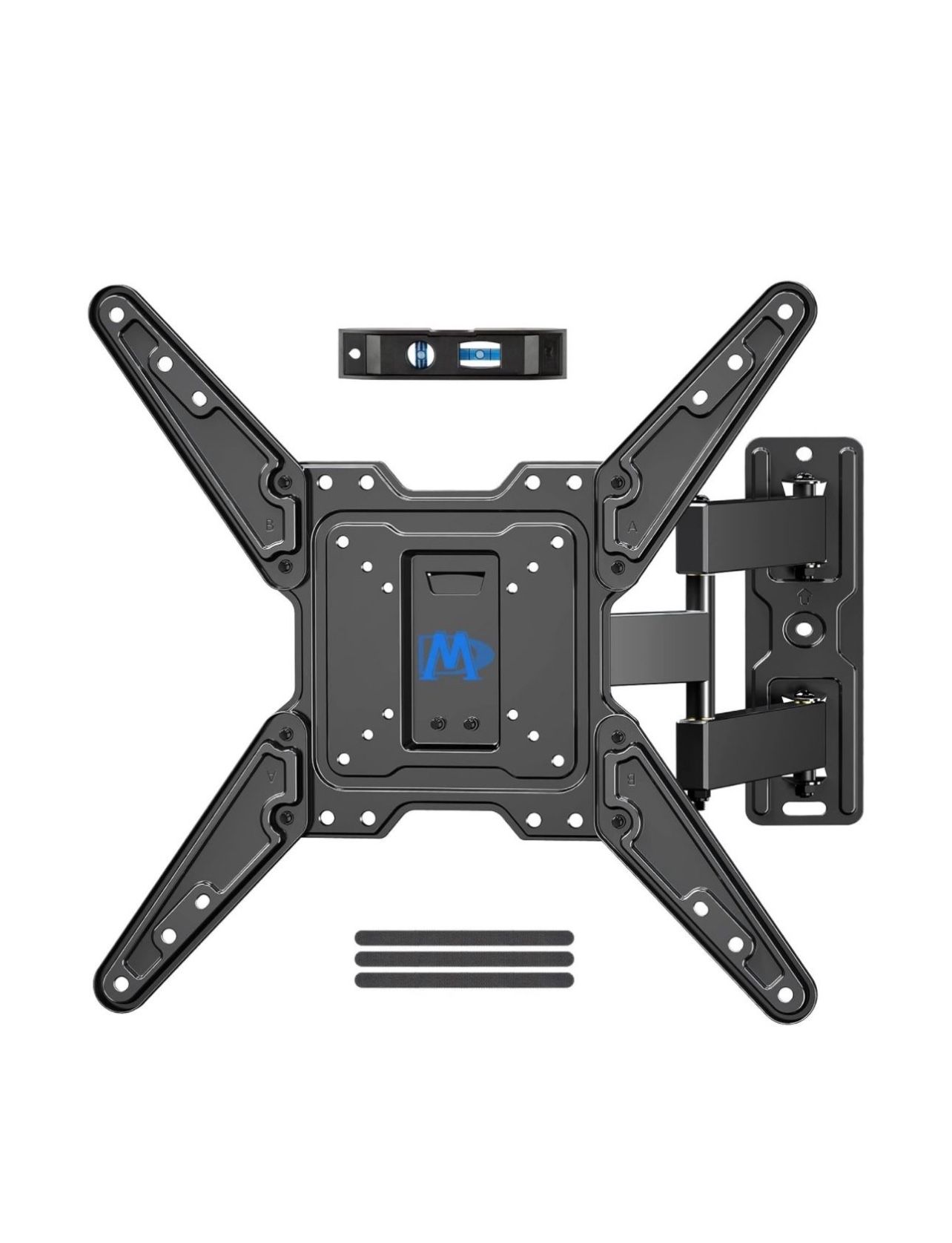 Mounting Dream UL Listed TV Wall Mount for Most 26-55 Inch TVs, Full Motion TV Mount with Perfect Center Design, Articulating Wall Mount TV Bracket Sw