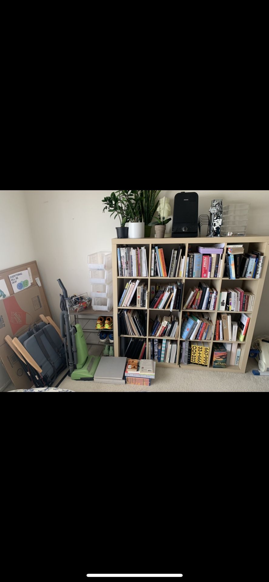 IKEA Kallax 4x4 Shelf - Pine Color