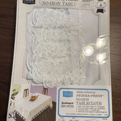 Perma Prest Table cloth